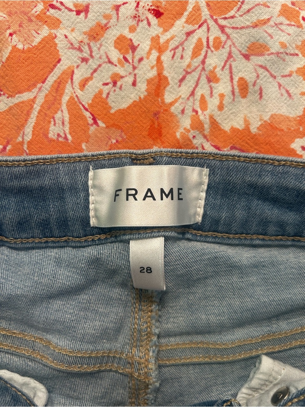 FRAME Light Blue High-Rise Women’s Jeans